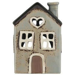 Hus t/ fyrfadslys <br><br> Vlg mellem 3 varianter <br><br> 