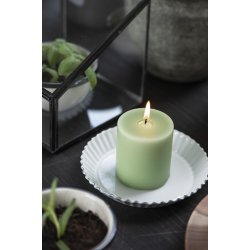 Emalje bakke <br><br> hvid m. blget kant <br><br> 2 x 14,5 cm <br><br> 