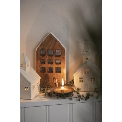 Hus t/ fyrfadslys <br><br> V�lg mellem 5 varianter <br><br> 