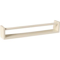 Hylde m/ forkant <br><br> Vendbar til hylde m/ tvrstang <br><br> L 60 cm  <br><br> 