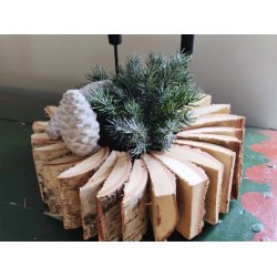 Trkrans i birketr <br><br>  27 cm <br><br> 