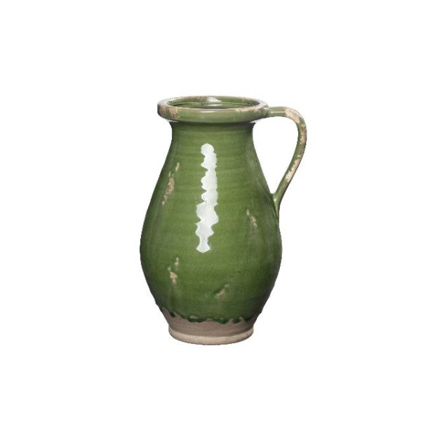 Ingrid kande <br><br> gr�n <br><br> h: 26 cm <br><br> 