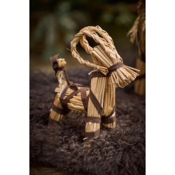 Julebuk <br><br> m/ brunt bnd <br><br> h21,5 <br><br> 