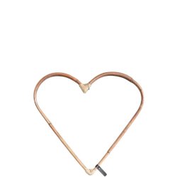Rattan dekorationshjerte <br><br> Maxi <br><br> L58 x B58 x D2 cm <br><br>