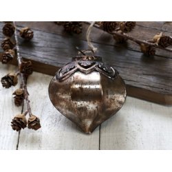 Julekugler <br><br> antique mocca <br><br> v�lg variant <br><br> RESTSALG <br><br>