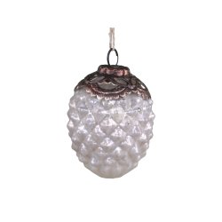 Julekugler <br><br> antique hvid <br><br> v�lg variant <br><br> RESTSALG <br><br>