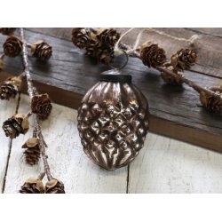 Julekugler <br><br> antique mocca <br><br> v�lg variant <br><br> RESTSALG <br><br>