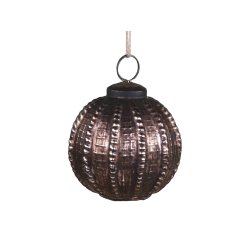 Julekugler <br><br> antique mocca <br><br> v�lg variant <br><br> RESTSALG <br><br>