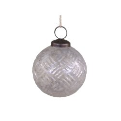 Julekugler <br><br> antique hvid <br><br> v�lg variant <br><br> RESTSALG <br><br>