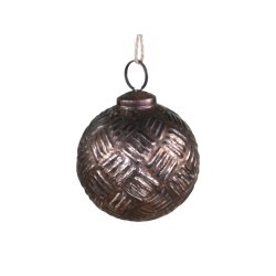 Julekugler <br><br> antique mocca <br><br> v�lg variant <br><br> RESTSALG <br><br>