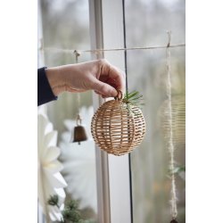 Julekugle <br><br>  10 cm <br><br>