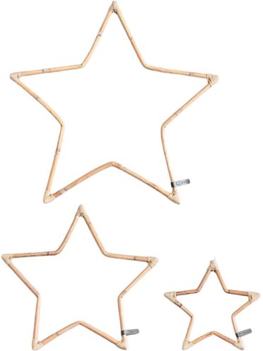Rattan Stjerner | Hjerter