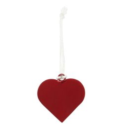 Julehjerte t/ ophng <br><br> Vlg mellem 2 slags