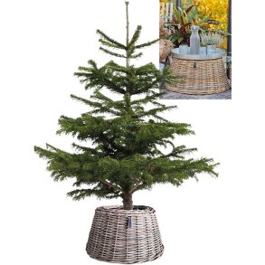 Maxi rattan <br> opsats/juletr�sskjuler <br><br> konisk <br><br> Kubu <br><br> �45/60 x H30 cm <br><br>