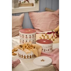 Kagedse m. gardere <br><br> rund <br><br> H18,2 / 16,8 cm <br><br>