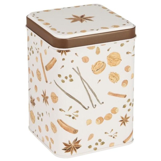 Kaged�se <br><br> m/ motiver af julens krydderier <br><br> firkantet <br><br> 8,7 x 12,5 cm <br><br>
