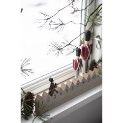 Kalender med garder <br><br> L 75 cm <br><br>