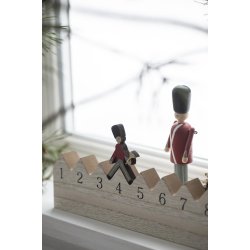 Kalender med garder <br><br> L 75 cm <br><br>