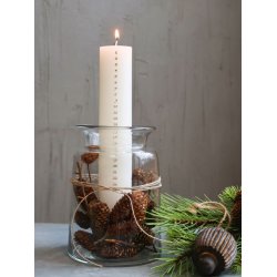 Kalenderlys <br><br> ca 60 timer <br><br> Vlg farve <br><br>