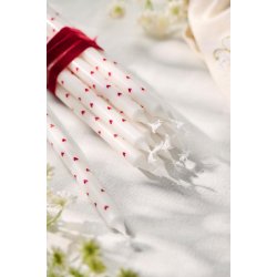 Kertelys - Svanemrket <br><br> Rde hjerter <br><br>