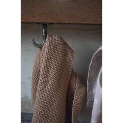 Knage med 2 kroge <br><br> messing <br><br> 