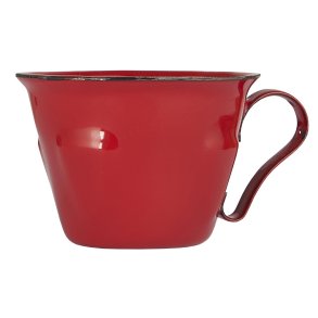 Emalje kop <br><br> r�d emalje <br><br> RESTSALG <br><br>