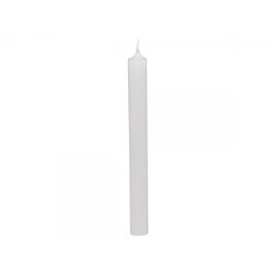 Kronelys 20 cm - 7 t <br><br> hvid