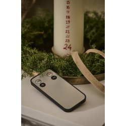 LED Kalenderlys <br><br> inkl. fjernbetjening <br><br> H25 / 5 cm <br><br>