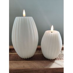 LED Rillelys <br><br> m. timer <br><br>ST m/ 2 str. <br><br> Hvid