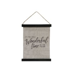 Lrred til ophng<br><br>It's the most wonderful time of the year<br> 30 x 22 cm