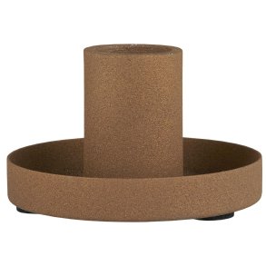 Stage til bedelys <br><br> Lys cognac - h4 cm <br><br>