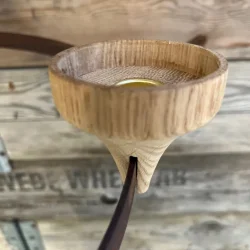 Lysholder til adventsring <br><br> egetr <br><br> Vlg farve <br><br> 