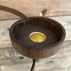 Lysholder til adventsring <br><br> egetr <br><br> Vlg farve <br><br> 