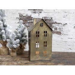 Lyshuse <br><br> antique messing <br><br> Vlg mellem 5 slags