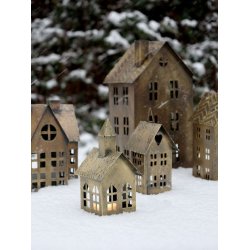 Lyshuse <br><br> antique messing <br><br> Vlg mellem 5 slags