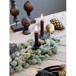 Lysspyd m. manchet <br><br> til bedelys <br><br> vlg mellem 3 farver