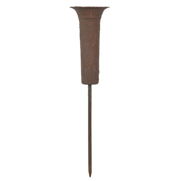Lysspyd til bedelys <br><br> rust look <br><br>