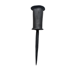 Spyd til bedelys /kronelys <br><br> Milo <br><br> antique kul <br><br> h 15 cm <br><br> 