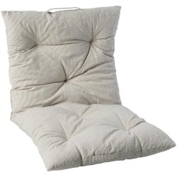 Madrashynde Lina <br><br> natur med sorte tynde striber <br><br> 50 x 100 <br><br> 