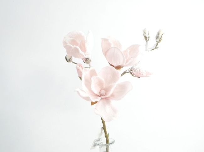 Magnolia m. sne | STORT UDVALG i kunstige planter | Fri fragt fra