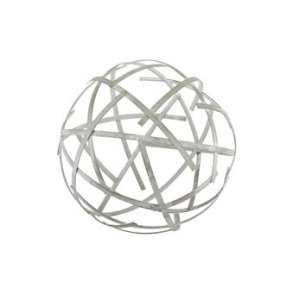 Metal kugle <br><br> mellem 20 cm <br><br>