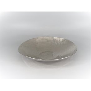 Hamret fad <br><br> antique s�lv <br><br> lille <br><br>