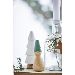 Nisse i tr <br><br> stende <br><br> H 9,8 cm <br><br> 