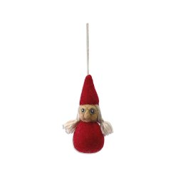 Hndlavet nisse ornament <br><br> Vlg mellem 8 slags <br><br> 