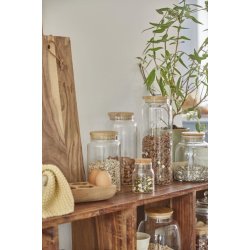 Glas m/ korkprop <br><br> 210  ml <br><br> RESTSALG <br><br>