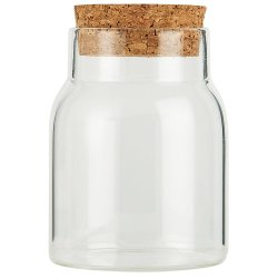 Glas m/ korkprop <br><br> 150 ml <br><br> RESTSALG <br><br>