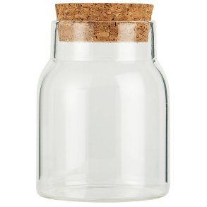 Glas m/ korkprop <br><br> 150 ml <br><br> RESTSALG <br><br>