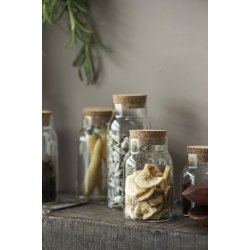 Glas m/ korkprop <br><br> 210  ml <br><br> RESTSALG <br><br>