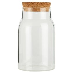 Glas m/ korkprop <br><br> 210  ml <br><br> RESTSALG <br><br>