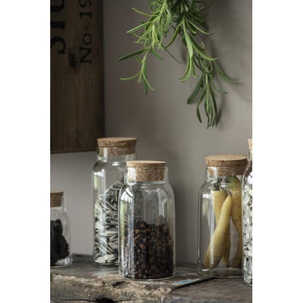 Glas m/ korkprop <br><br> 270  ml <br><br> RESTSALG <br><br>